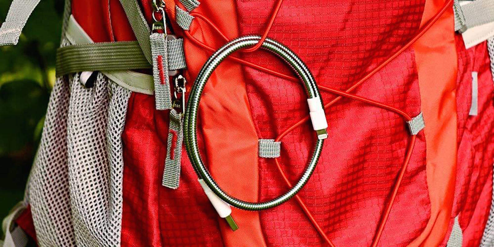 Titan's steel-sheathed Lightning cables are tough and convenient.