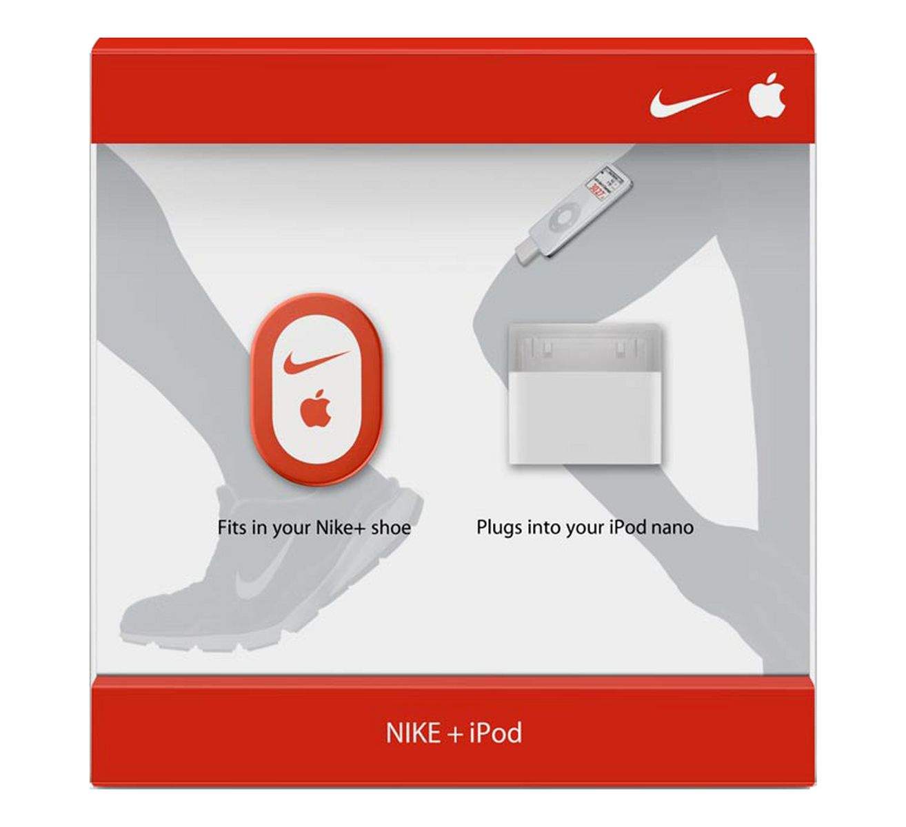 The 'plus' in Nike+ originally meant Nike+iPod