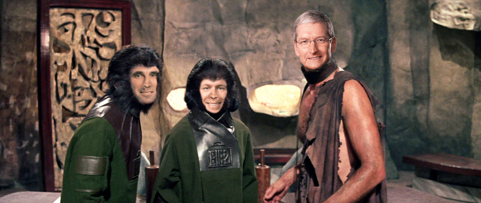 planet of the apes with tim cook