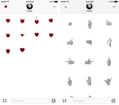 Apple's first emoji sticker packs for Messages in iOS 10