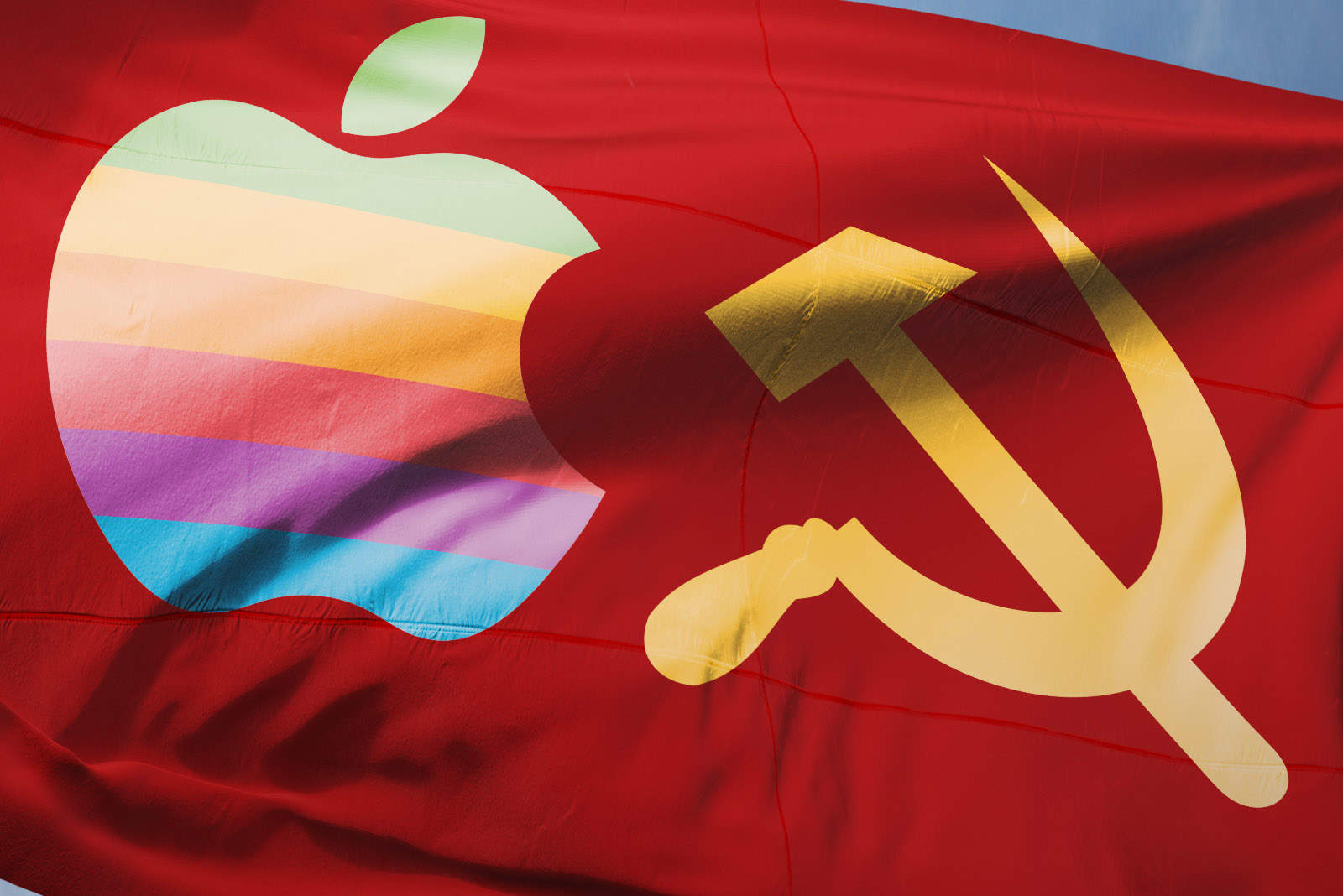 Soviet Apple flag
