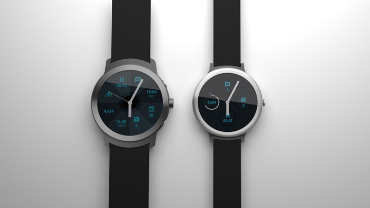 Photo of two alleged Google Nexus smartwatches