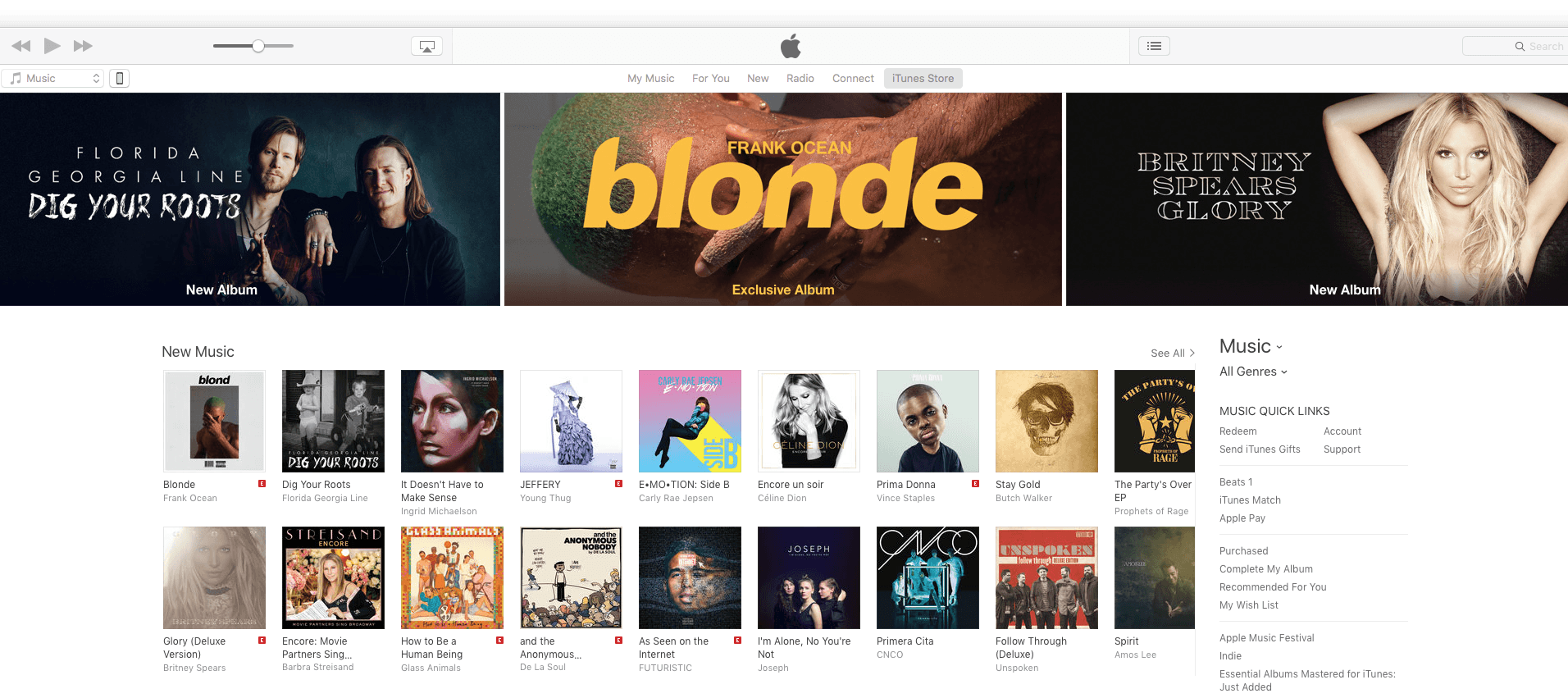 Frank Ocean Blonde on Apple Music