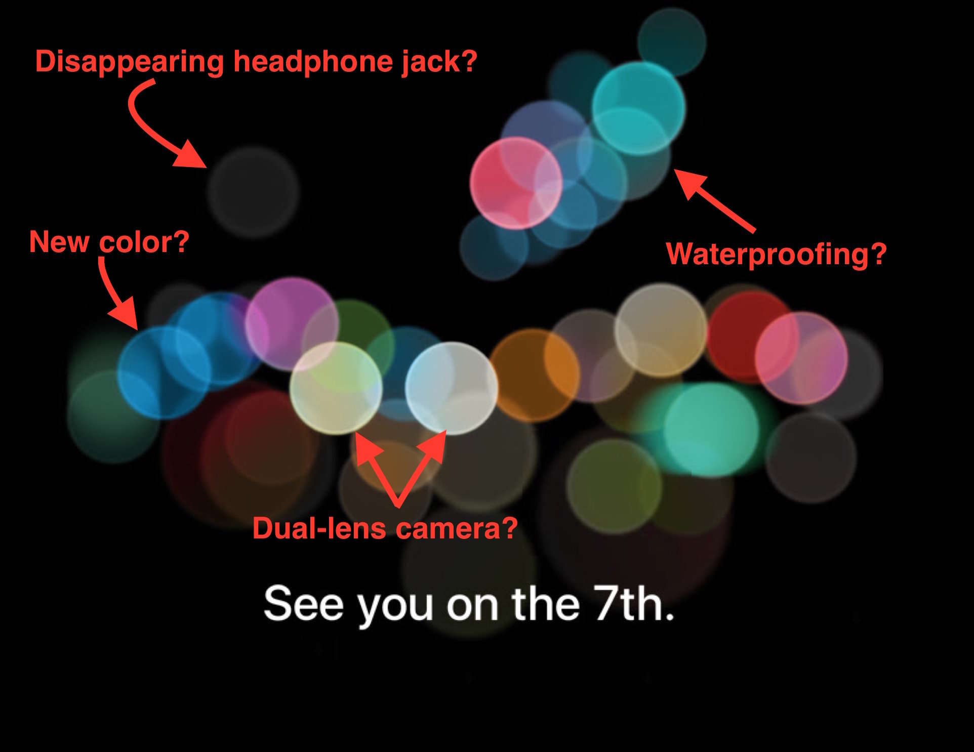 What do you see in Apple's invite?