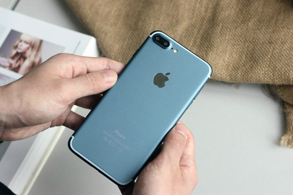 blue iPhone 7 Plus