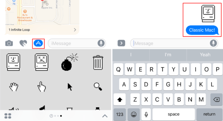 How to send Messages stickers in iOS 10