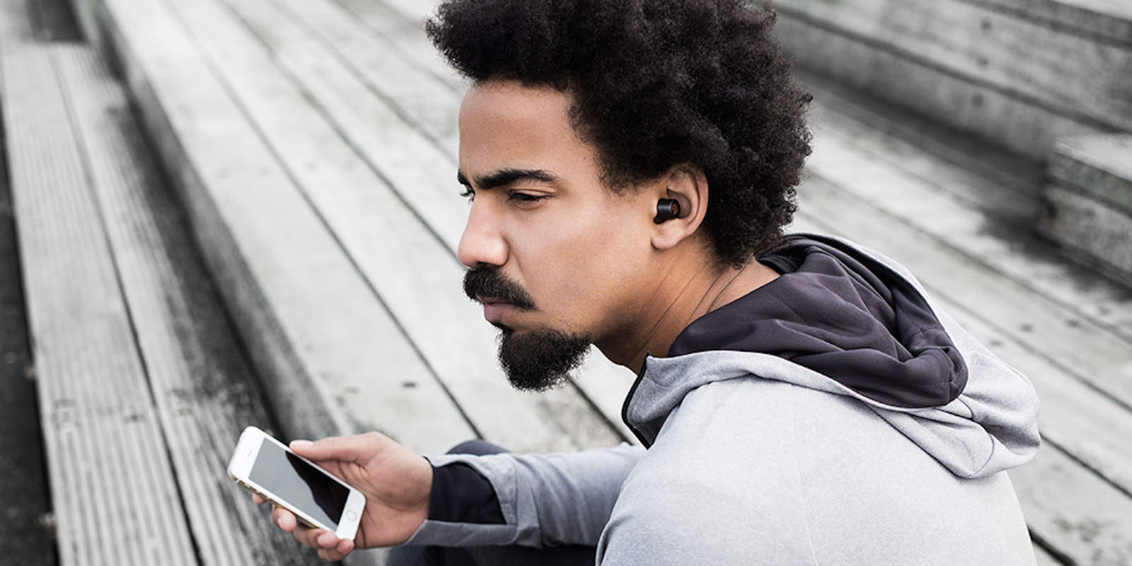 These Bluetooth buds are a good sight cooler than Apple's new wireless earpieces.