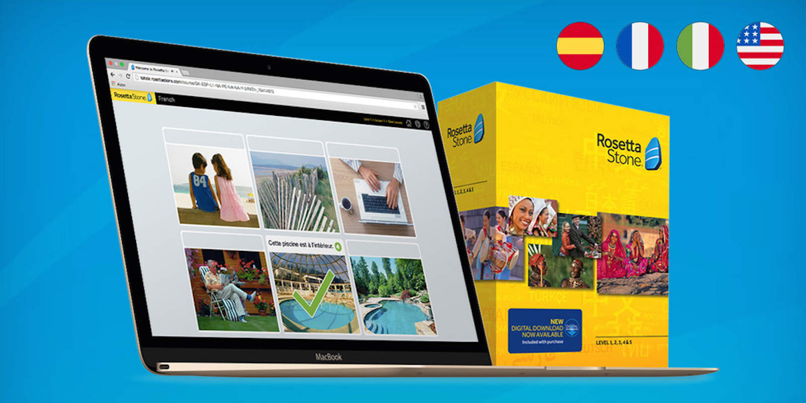 Rosetta Stone set the standard for language learning software, and this box set shows why.