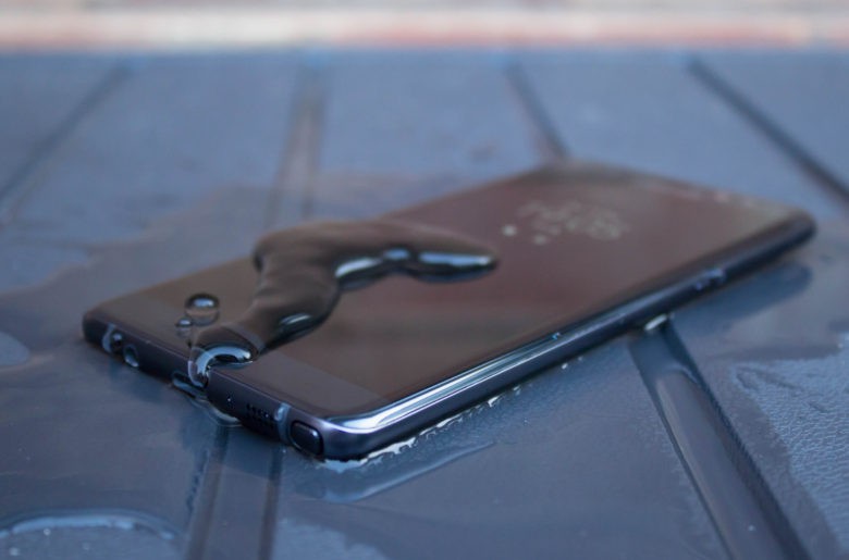 Galaxy Note 7 water wet