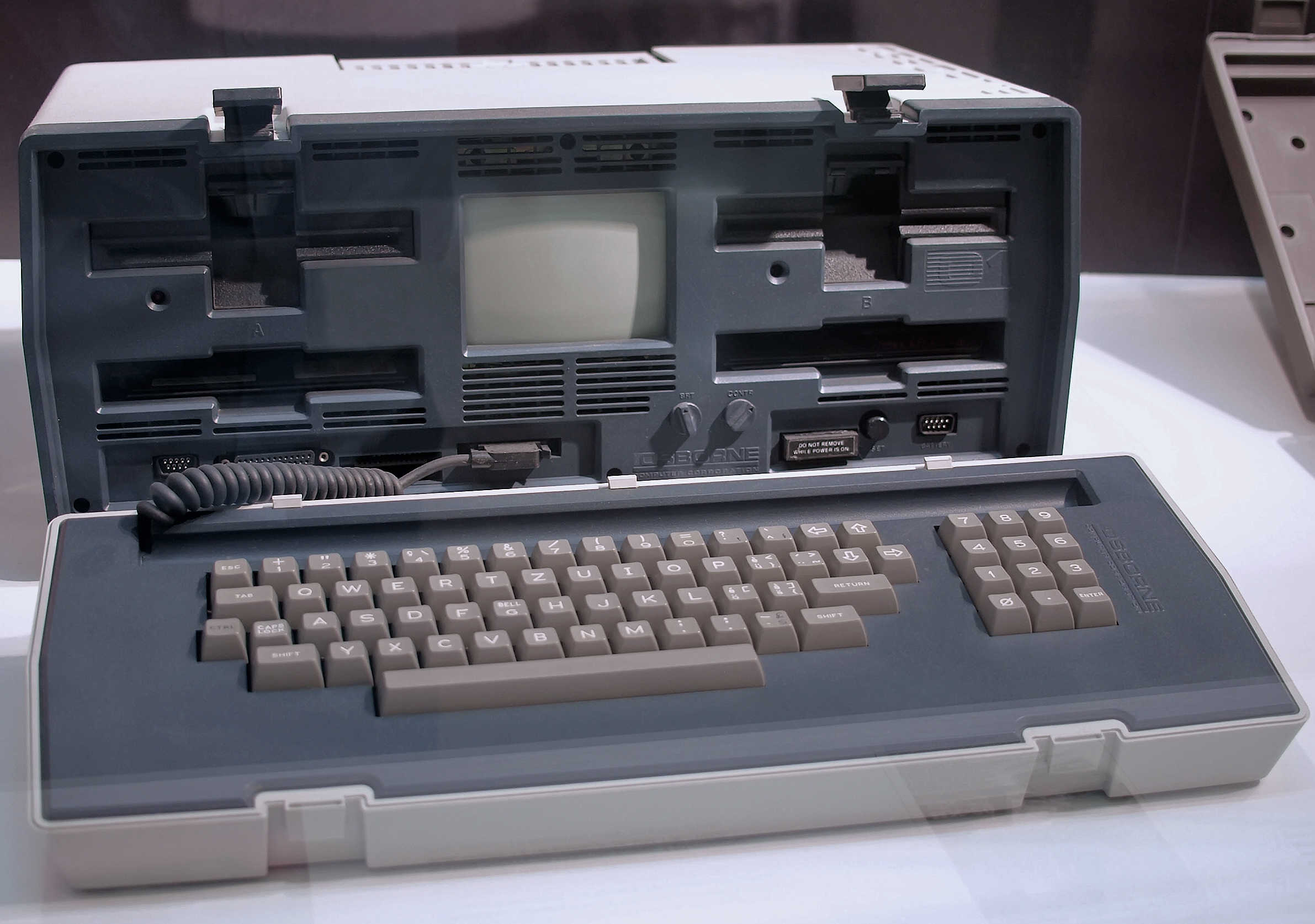 The Osborne 1 portable computer proved ahead of its time.