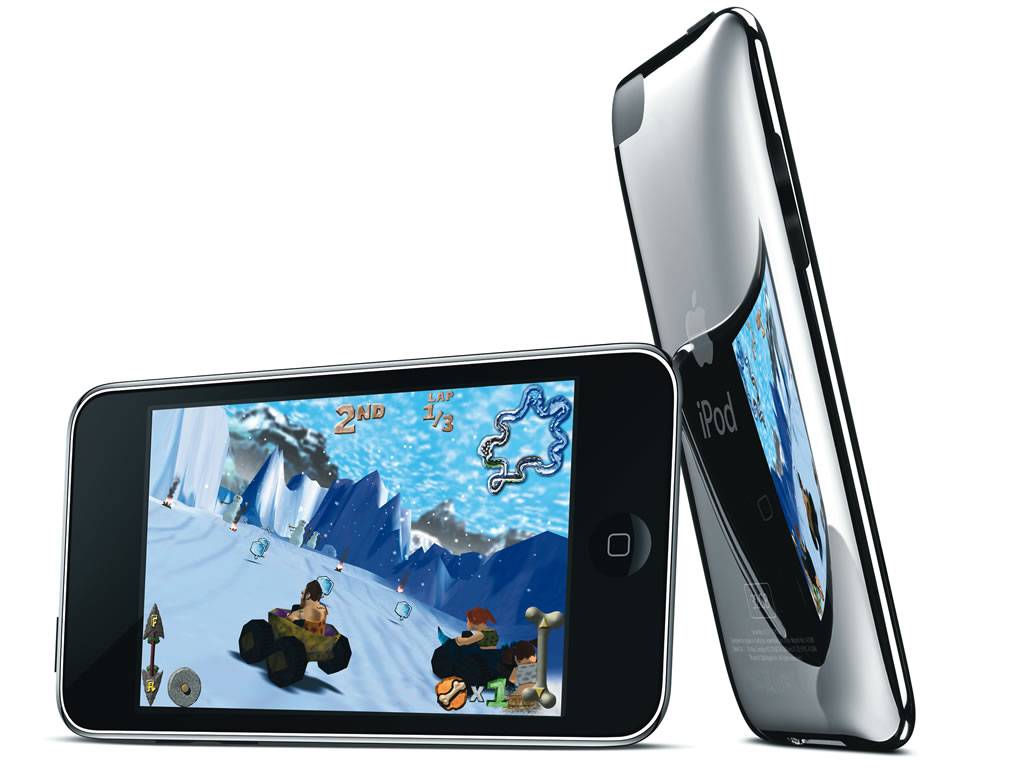 The first iPod touch, released in 2007.