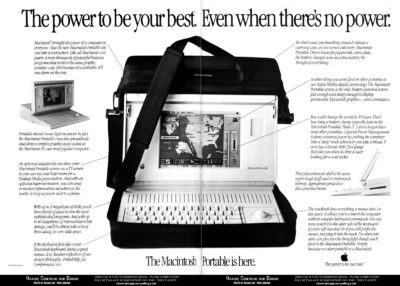 Mac Portable: The first Mac you could carry in a (slightly heavy) bag
