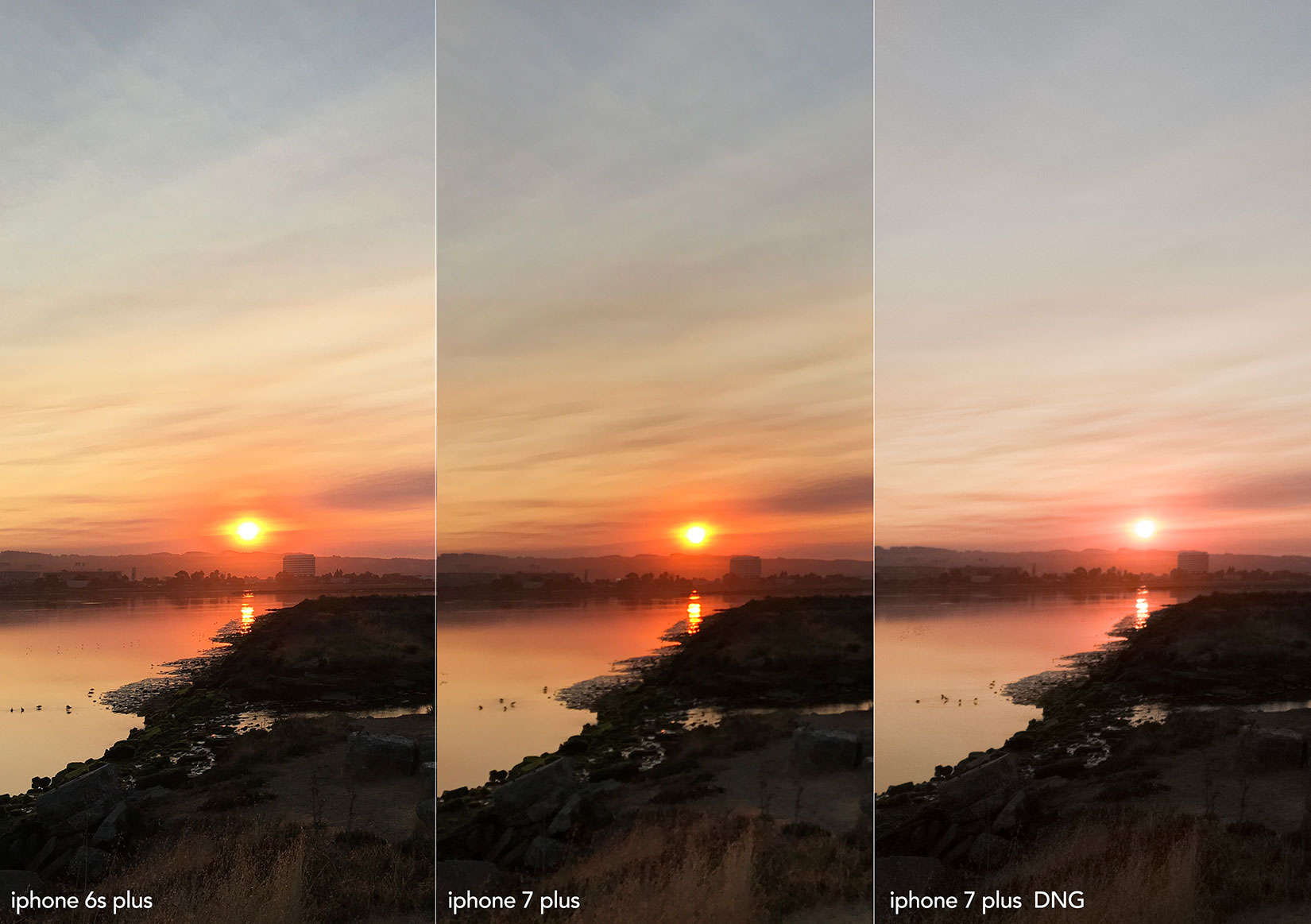 What makes a better sunrise, the iPhone 6s Plus or the iPhone 7s Plus? The photographer sees the difference.