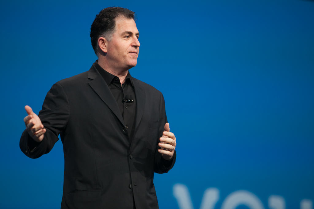 Steve Jobs took issue with Michael Dell's comments about Apple