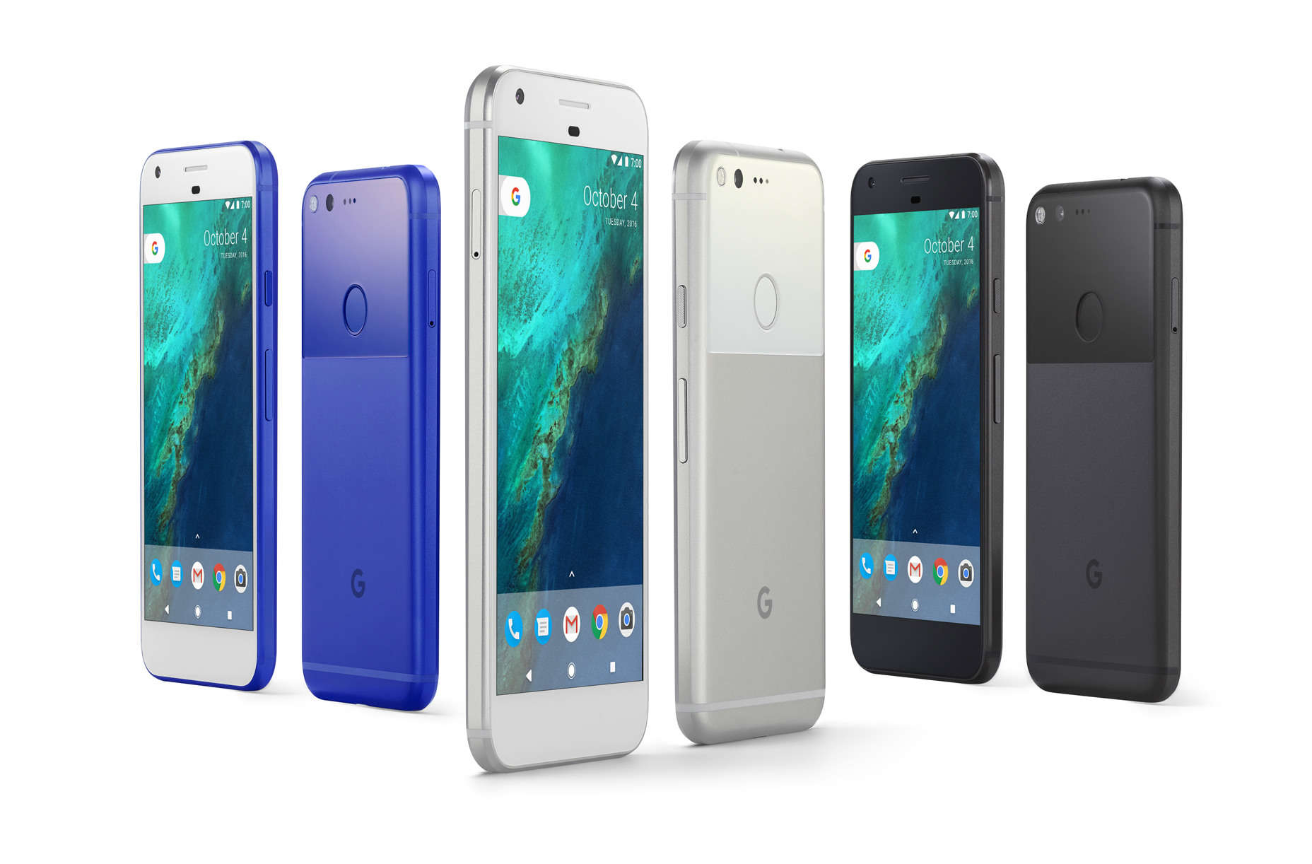 Google Pixel phone family