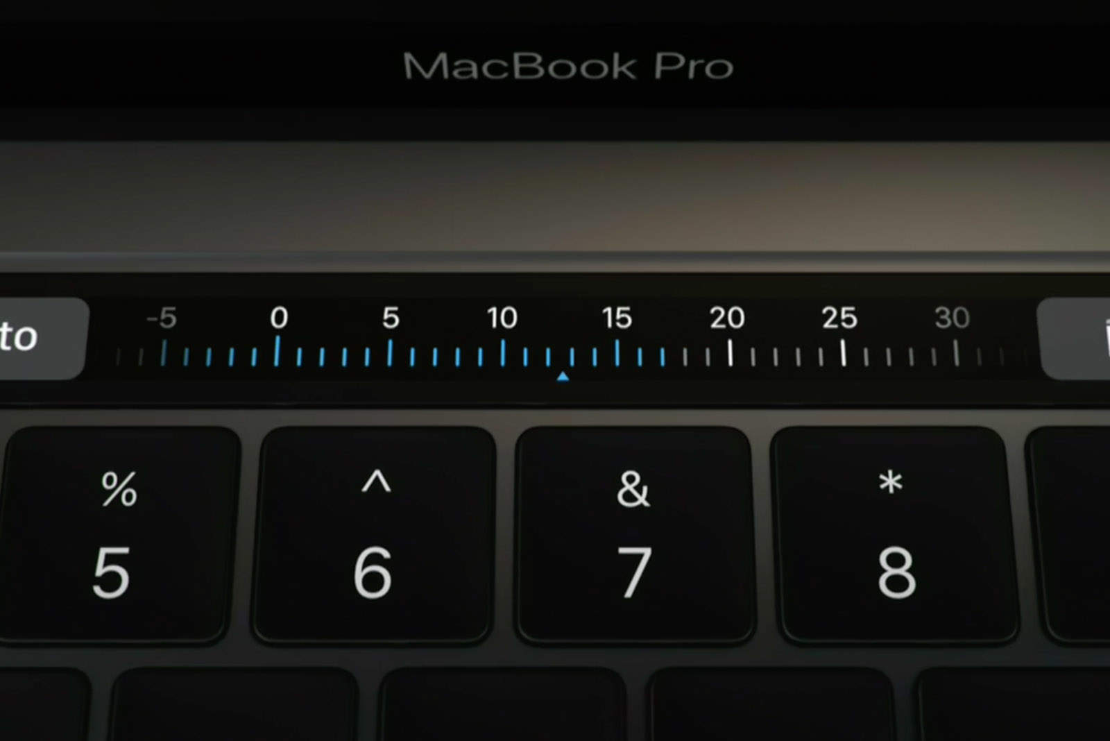 The new MacBook Pro has a bit of iOS inside.