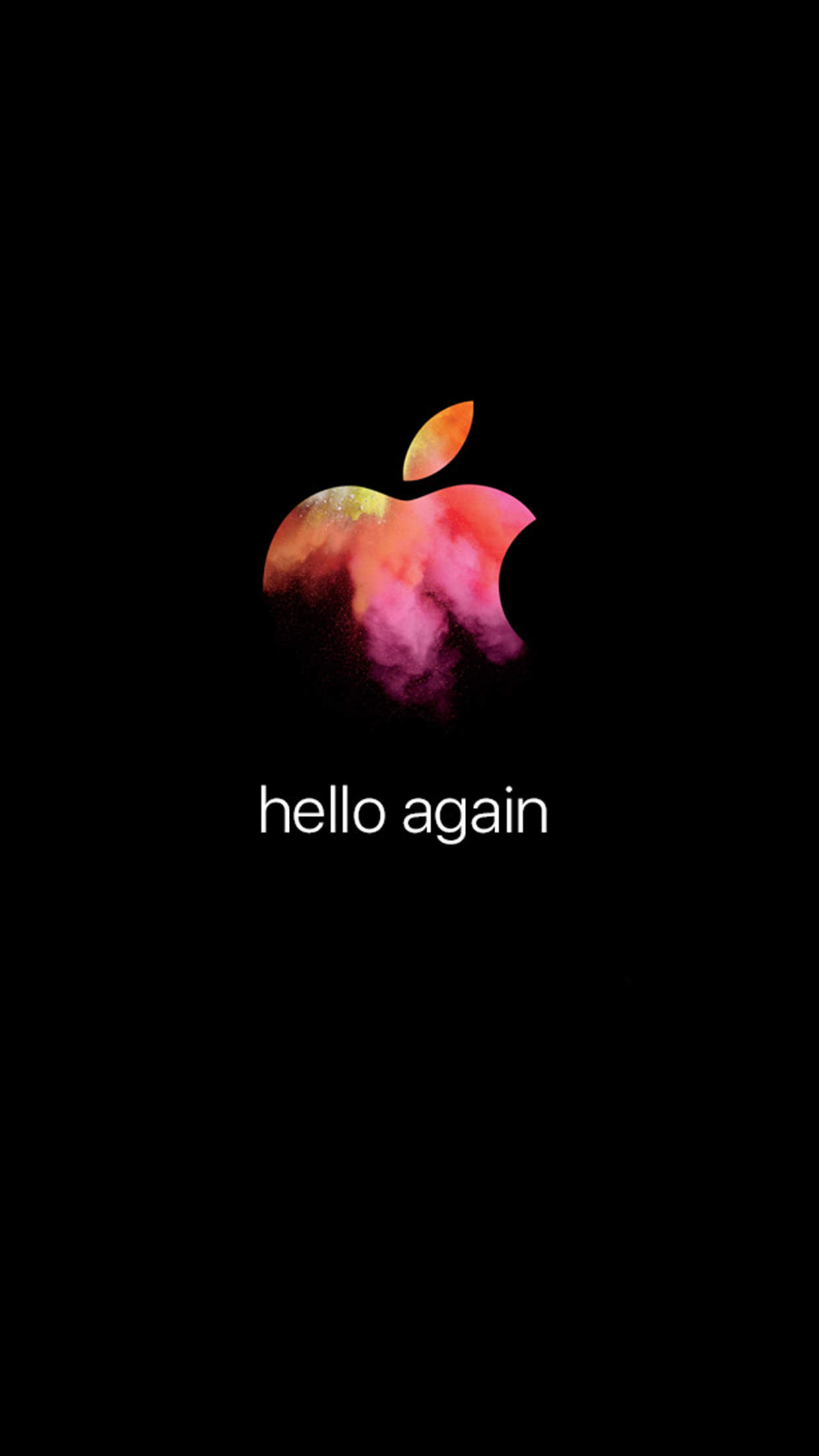 Hello again iPhone Hello again iPhone