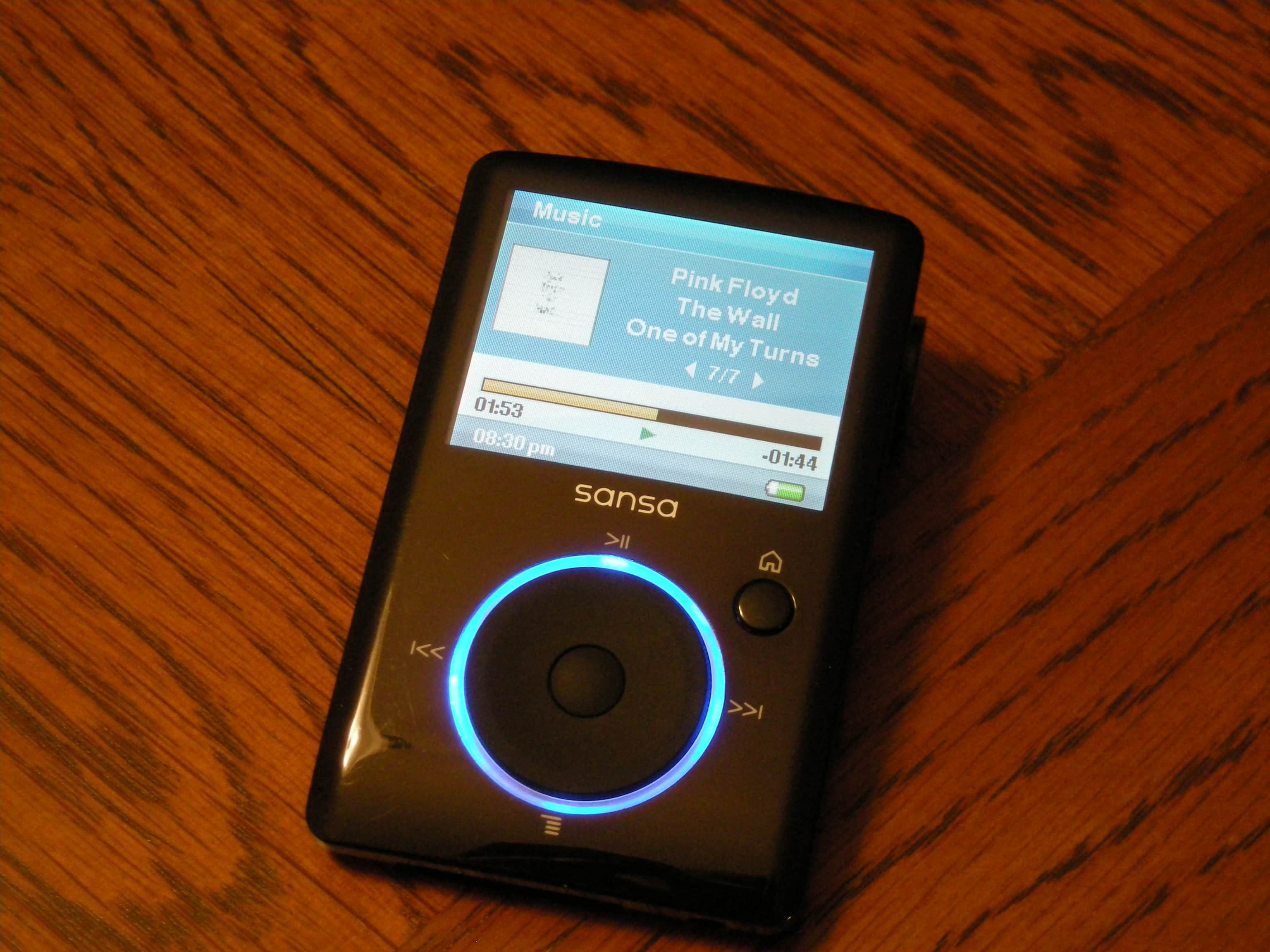Sansa Fuze MP3 player