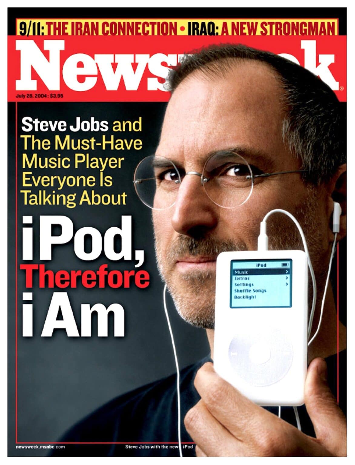 Steve Jobs on the cover of NewsWeek