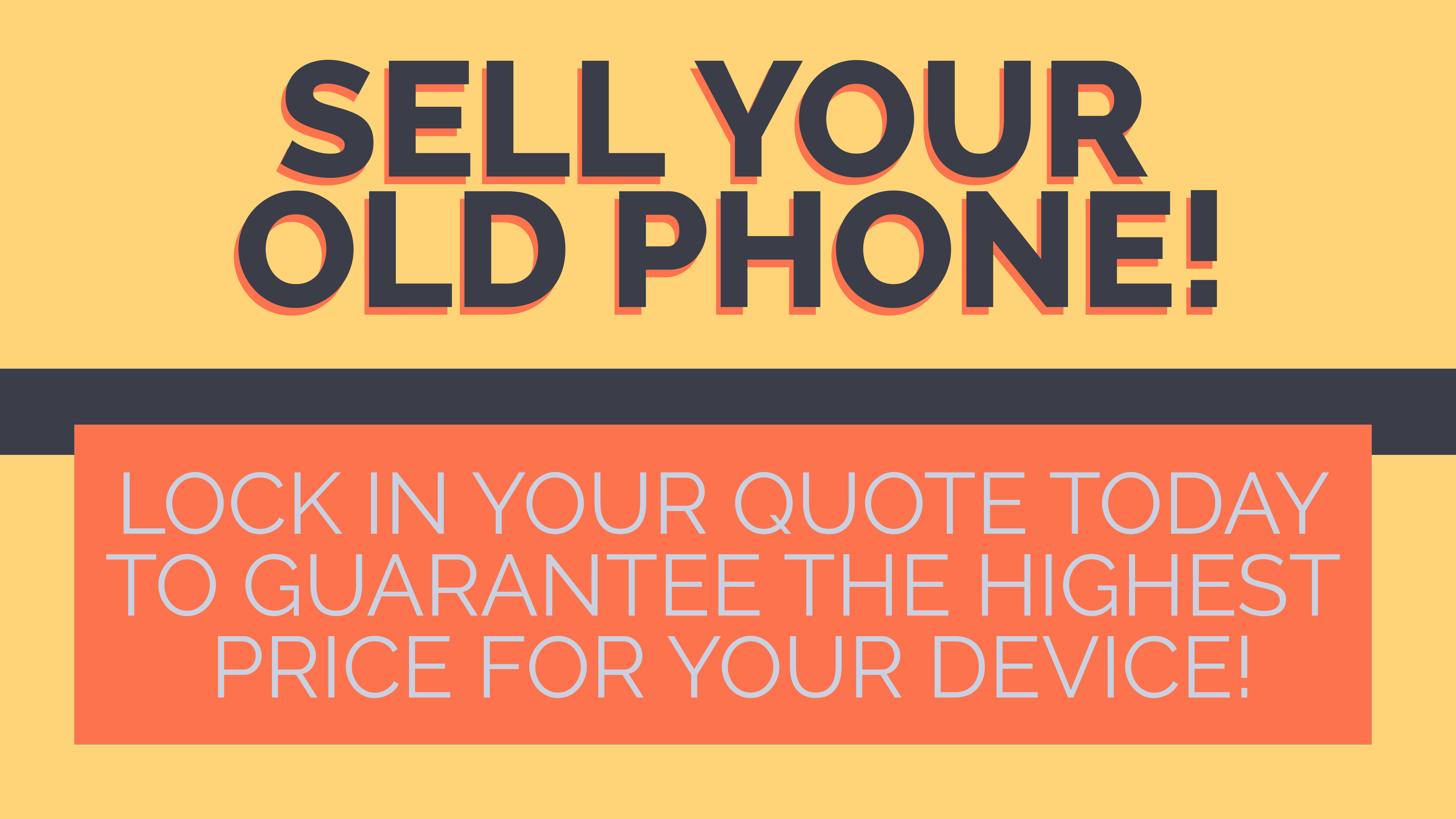 Sell your old iPhone