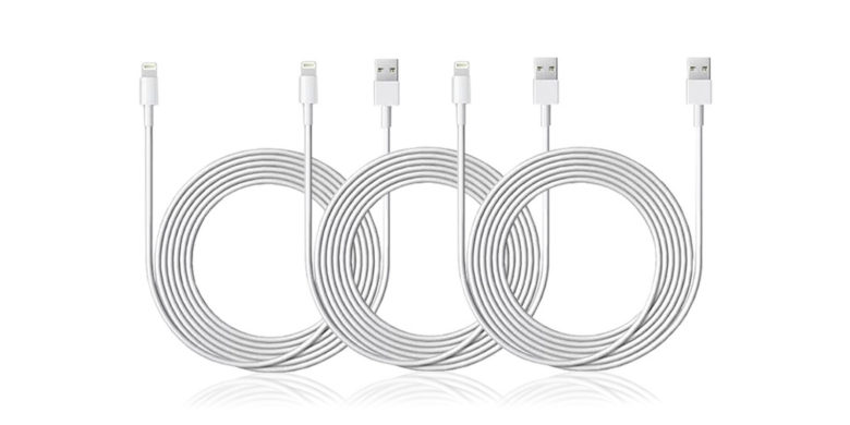 CoM - 6.5-Ft Apple MFi-Certified Lightning Cable