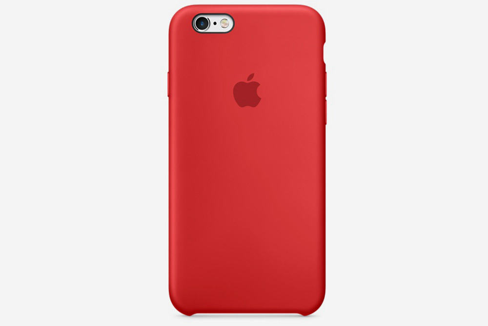 For now, if you want a red iPhone, you have to buy a red case.