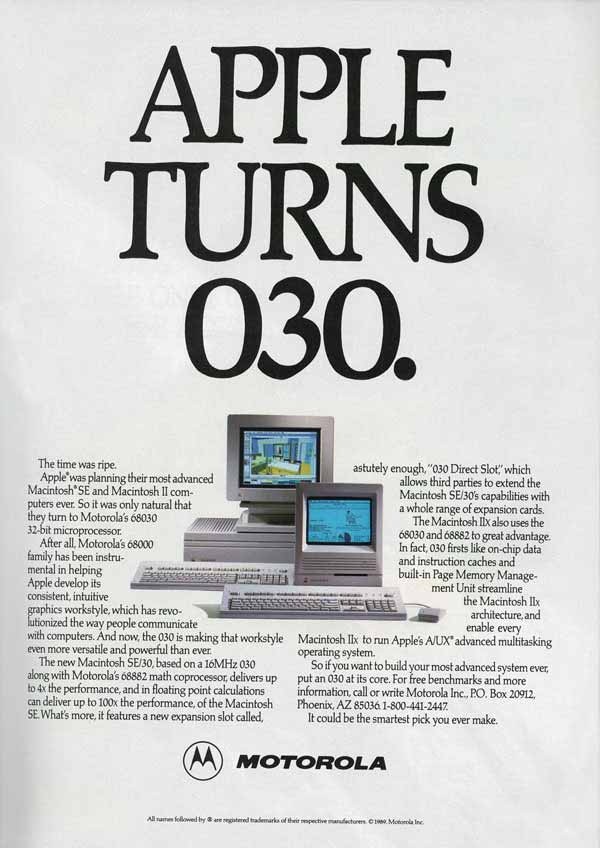 The Mac SE/30 was the speediest Mac around