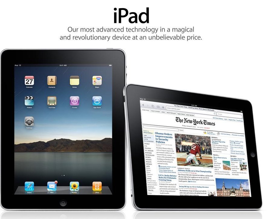 The iPad launch shook up the tech world, with the tablet computer becoming Apple's fastest-selling device.