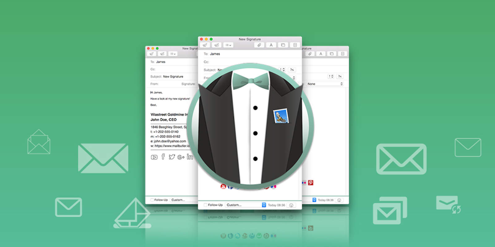 MailButler makes Apple Mail into the basis of a powerful task management assistant.
