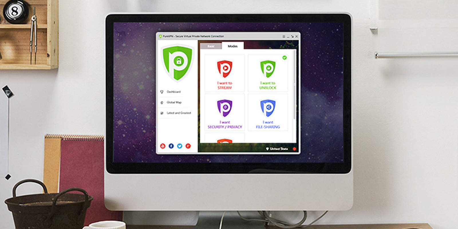 This high speed VPN can protect your internet connections on up to five devices at once.