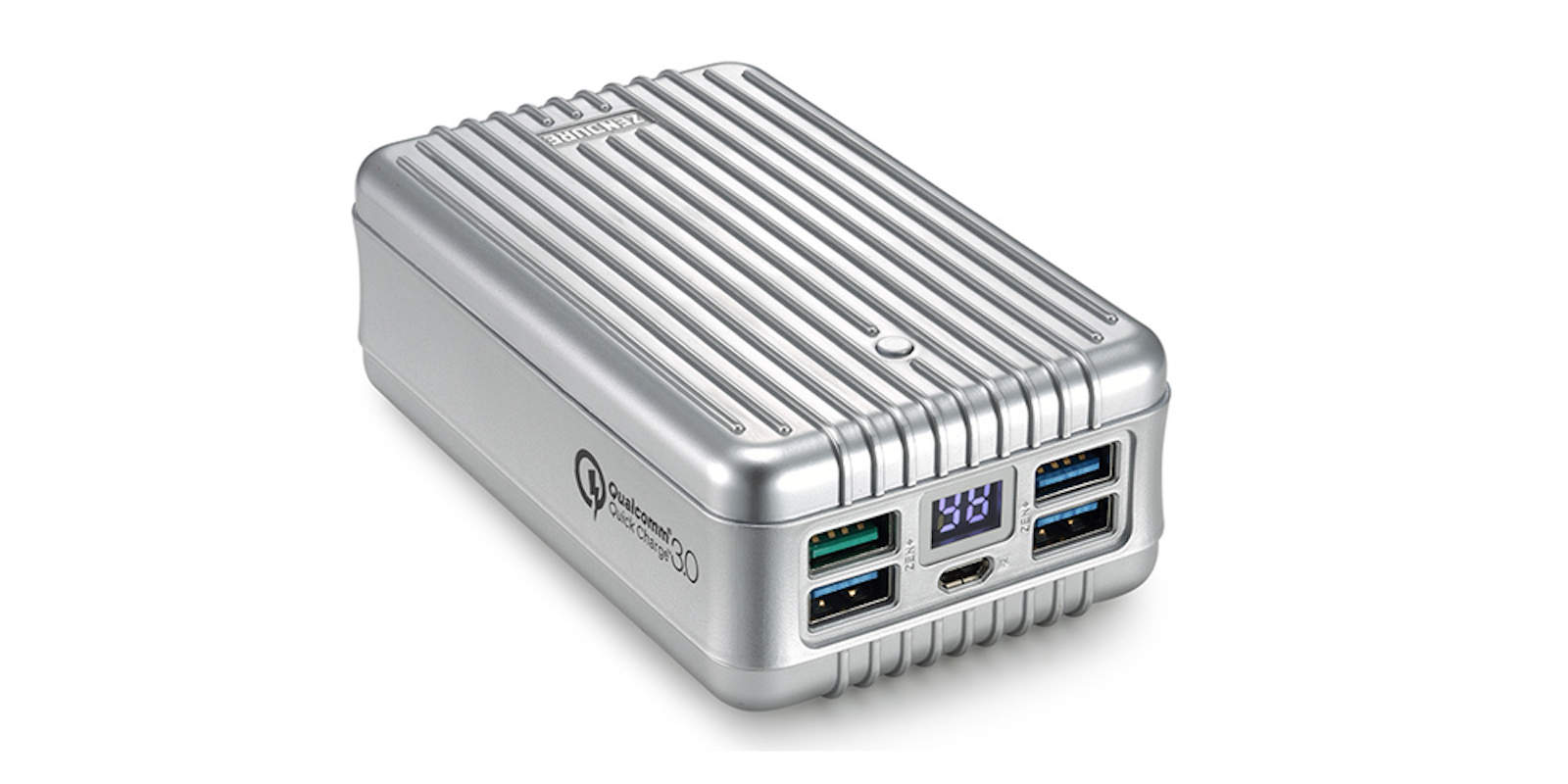 The Zendure A8 carries enough juice to refill your phone up to 9 times, and will hold a charge for 6 months.