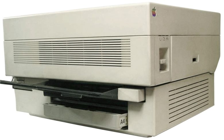 The Apple LaserWriter ushered in a massive breakthrough in desktop publishing