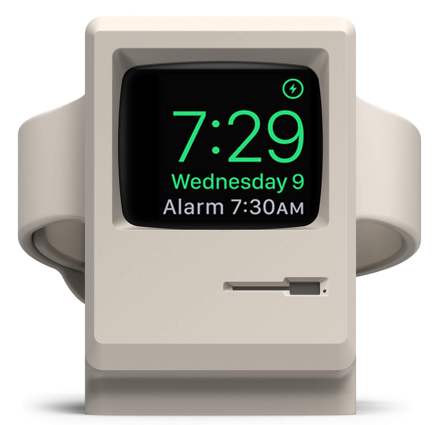 This stand from elago will charge your Apple Watch in a time warp.