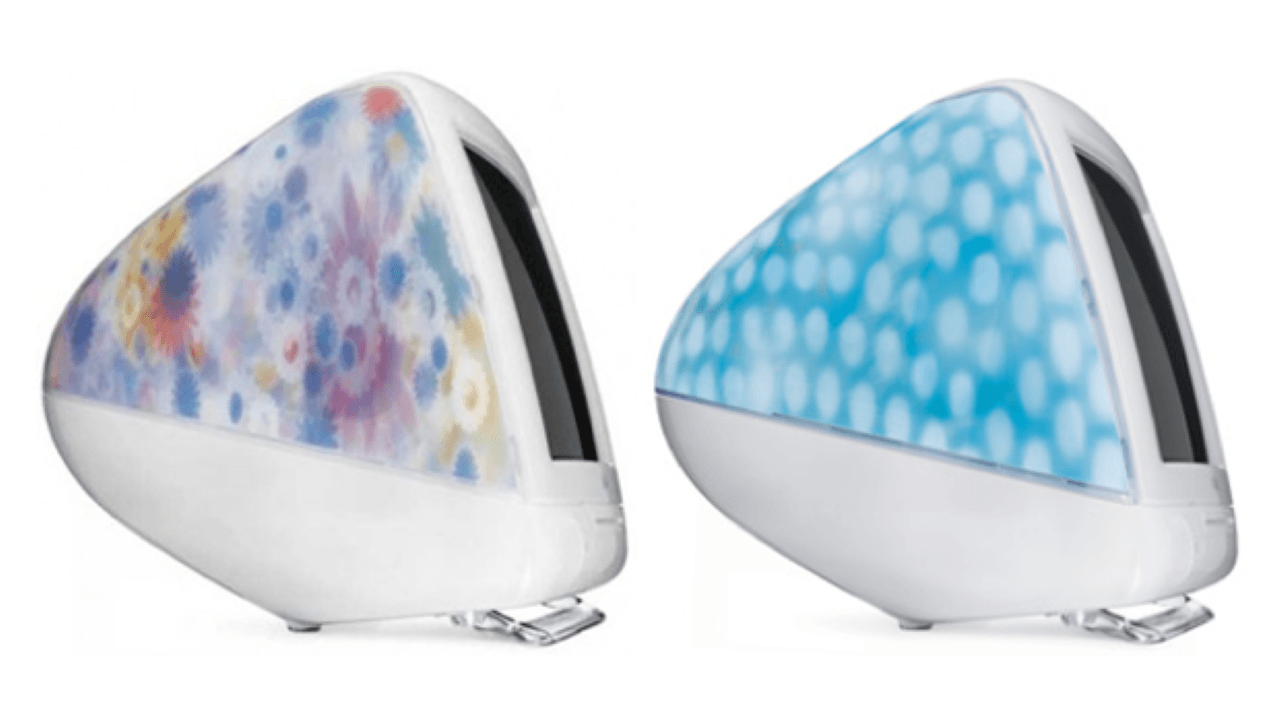 The Flower Power iMac G3 and Blue Dalmatian iMac G3 were two of the wackier Macs in history.