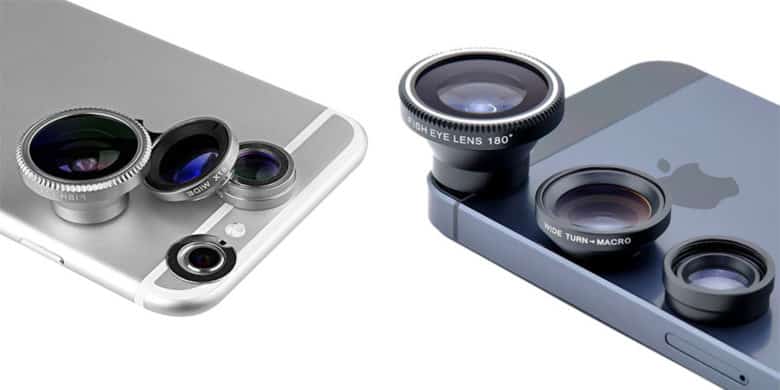 CoM - Acesori 5 Piece Smartphone Camera Lens Kit