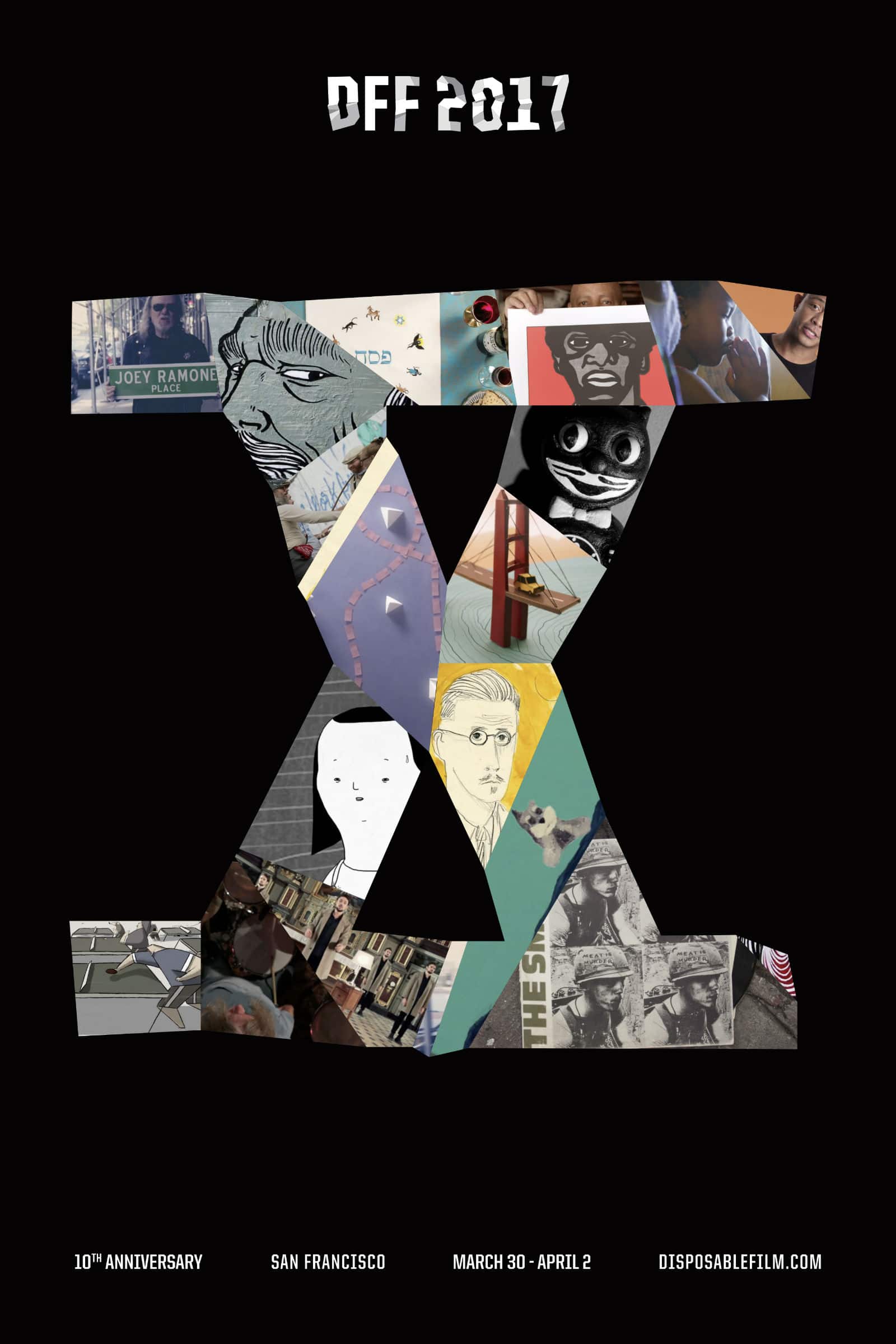 Disposable Film Festival 2017 poster