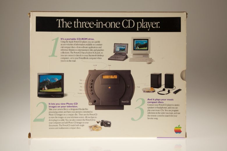 Apple PowerCD was a pretty neat product, despite its lack of success.