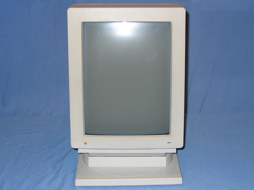 The Macintosh Portrait Display was an early Apple experiment.