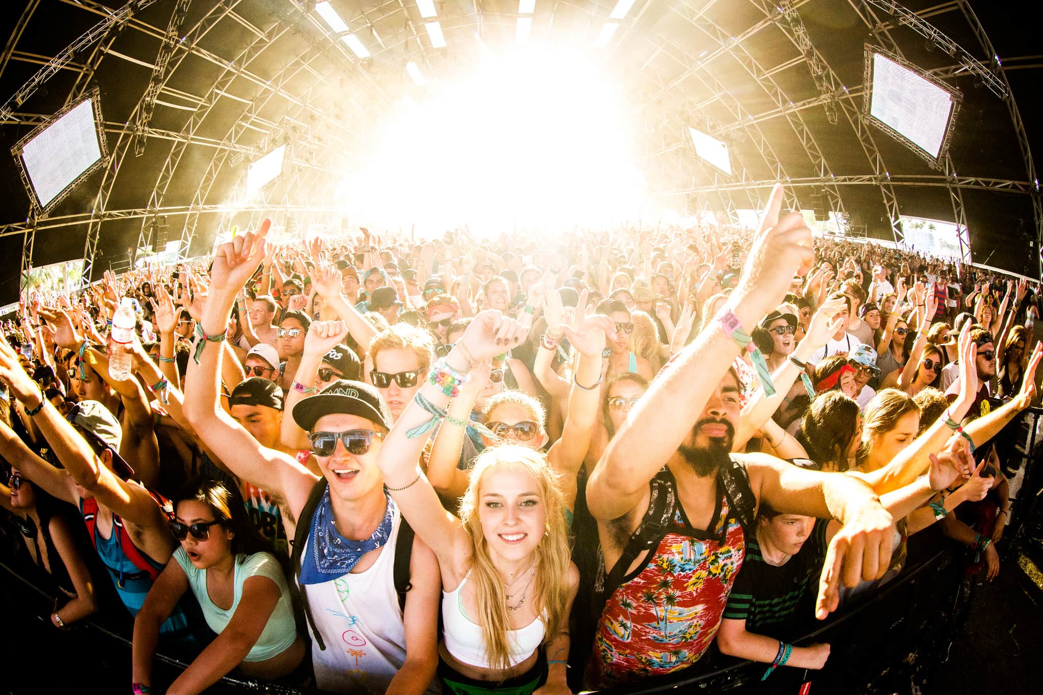 Keep one eye on your iPhone at Coachella.