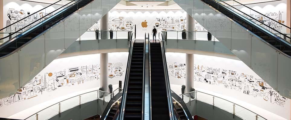 Dubai Mall is getting an Apple Store.
