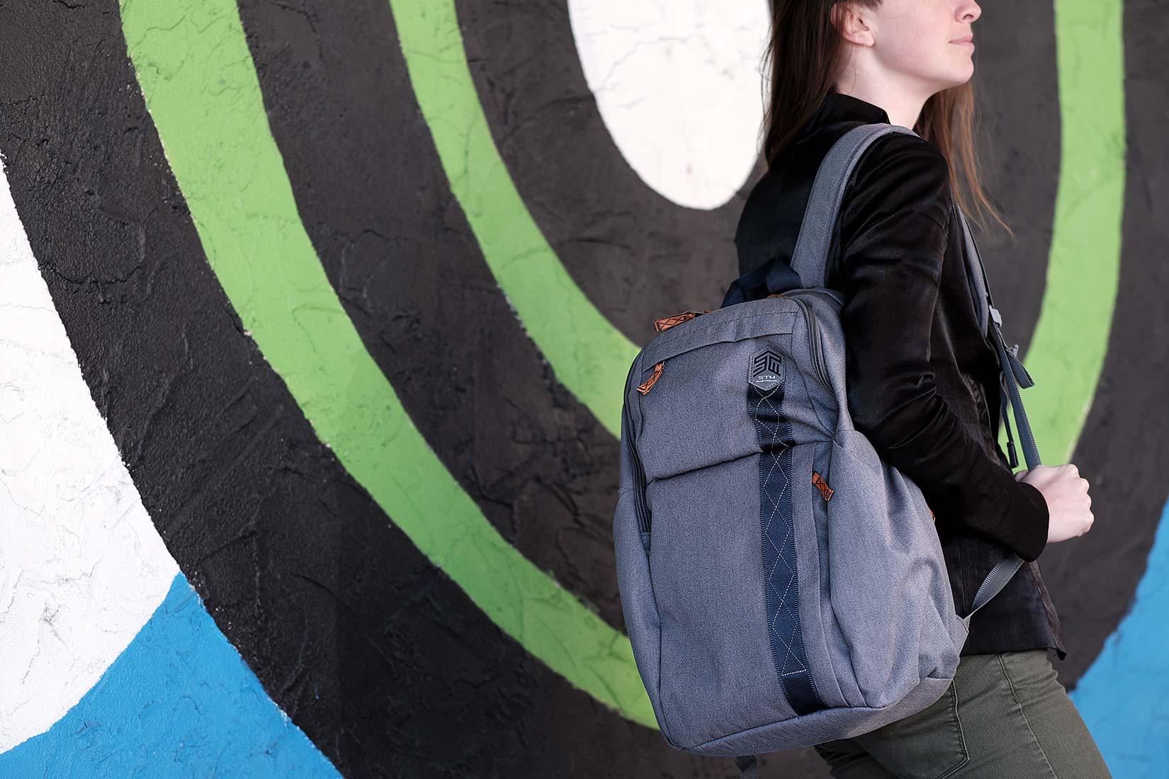 The Kings laptop backpack by STM Goods will shoulder the burdens of the working class.