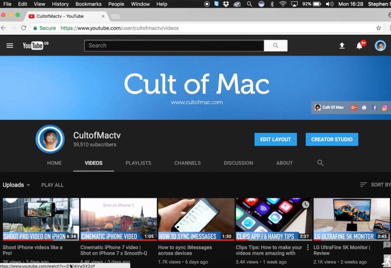 How to enable YouTube Dark Mode