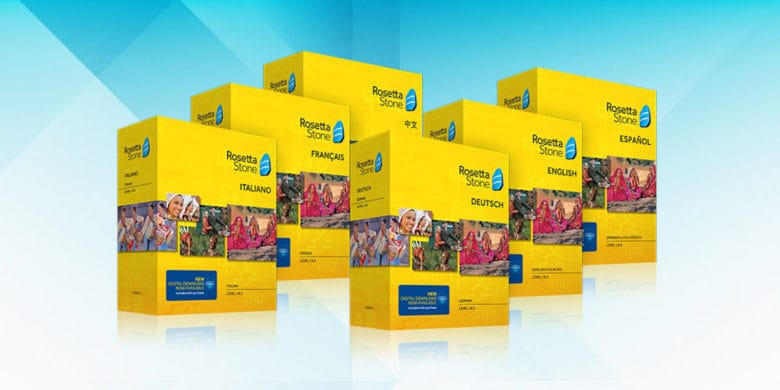 Rosetta Stone Language Box Sets (Levels 1-2)