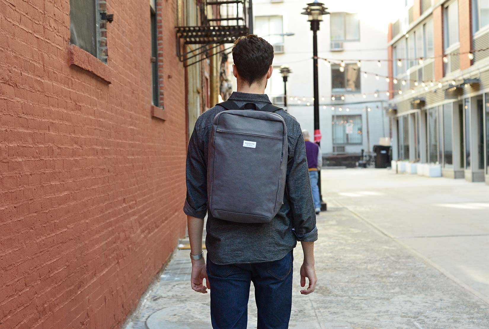 Slim, yes, but this bag can haul your daily carry.