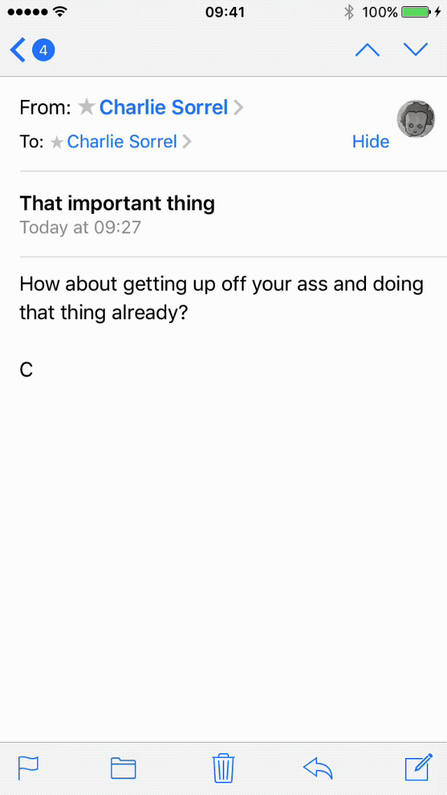 You can add notifications to any thread, even one started by somebody else.