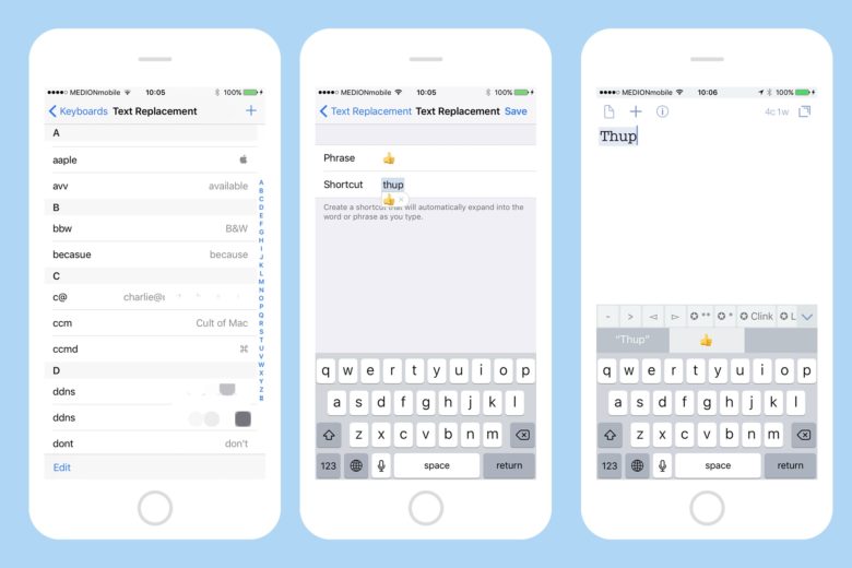 How to add quick keyboard shortcuts for emojis on Mac and iOS Cult of Mac