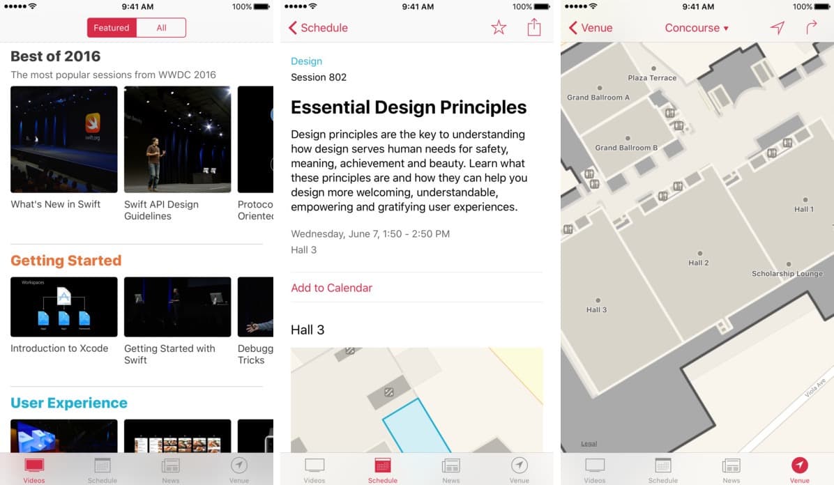 The new WWDC app is here.