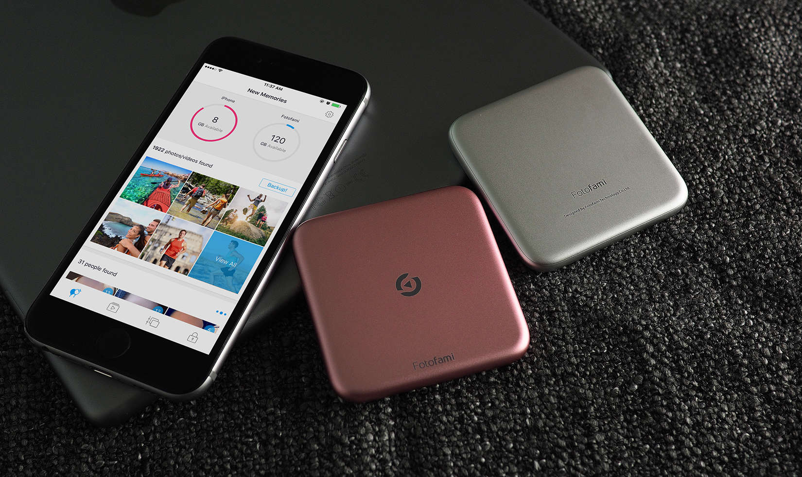 No Wi-Fi, no cloud with this iPhone photo and video storage solution.