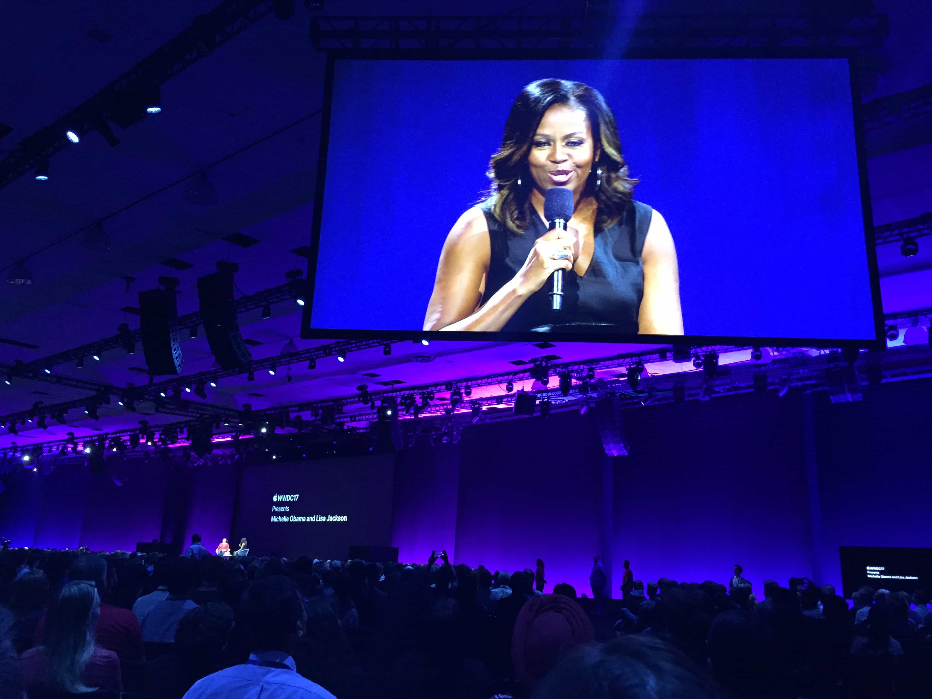 Michelle Obama at WWDC