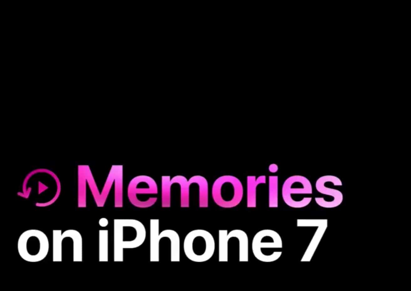 Memories on iPhone